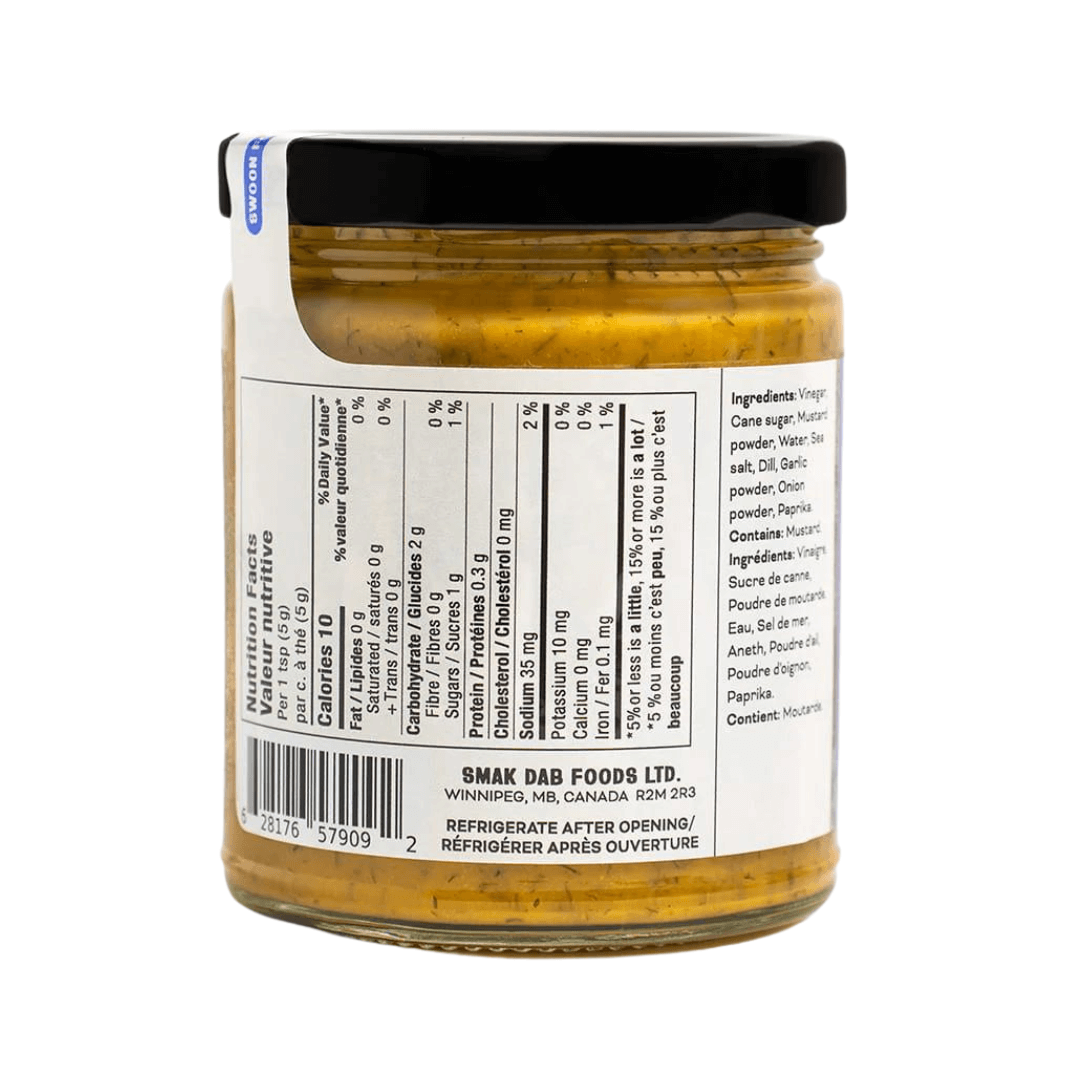 SMAK DAB - Hot & Sweet Dill Mustard