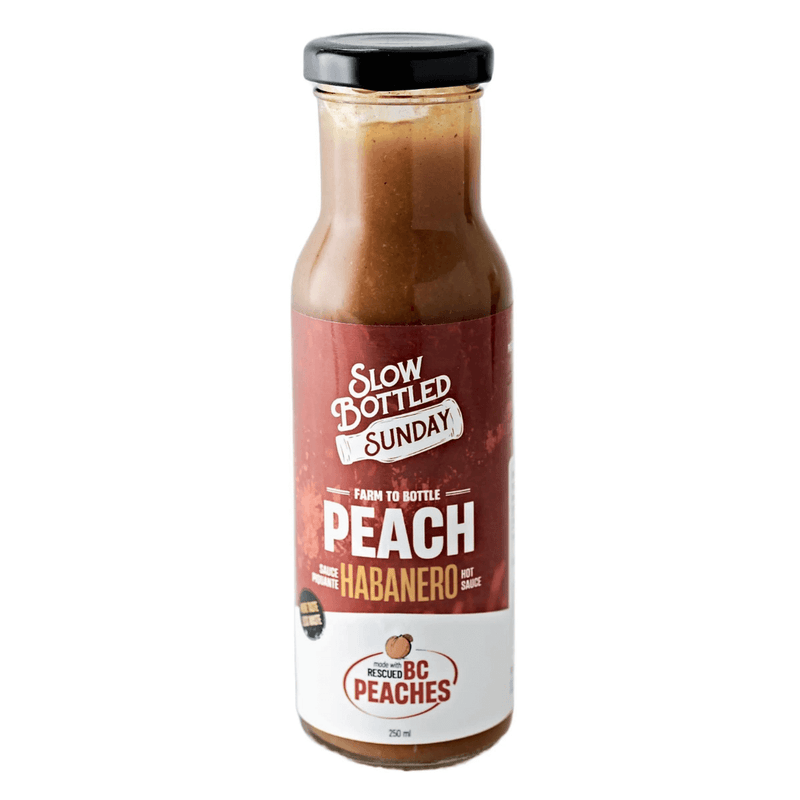 Slow Bottled Sunday - Peach Habanero Hot Sauce