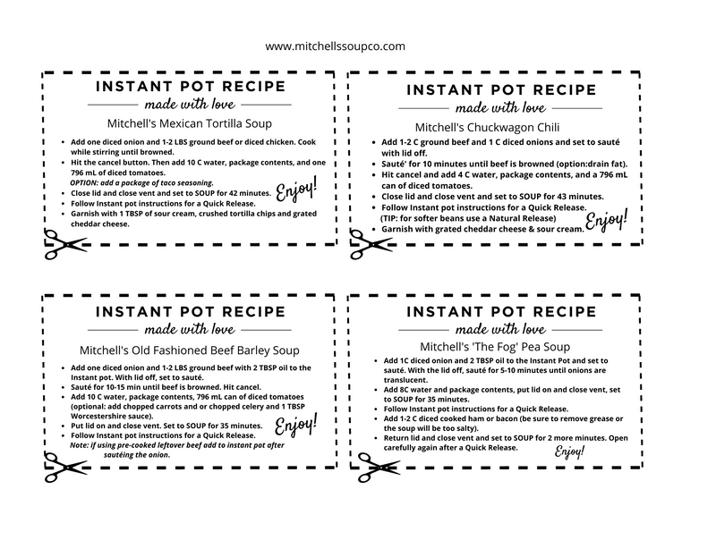 #1 Instant Pot Bundle-Recipes Insert